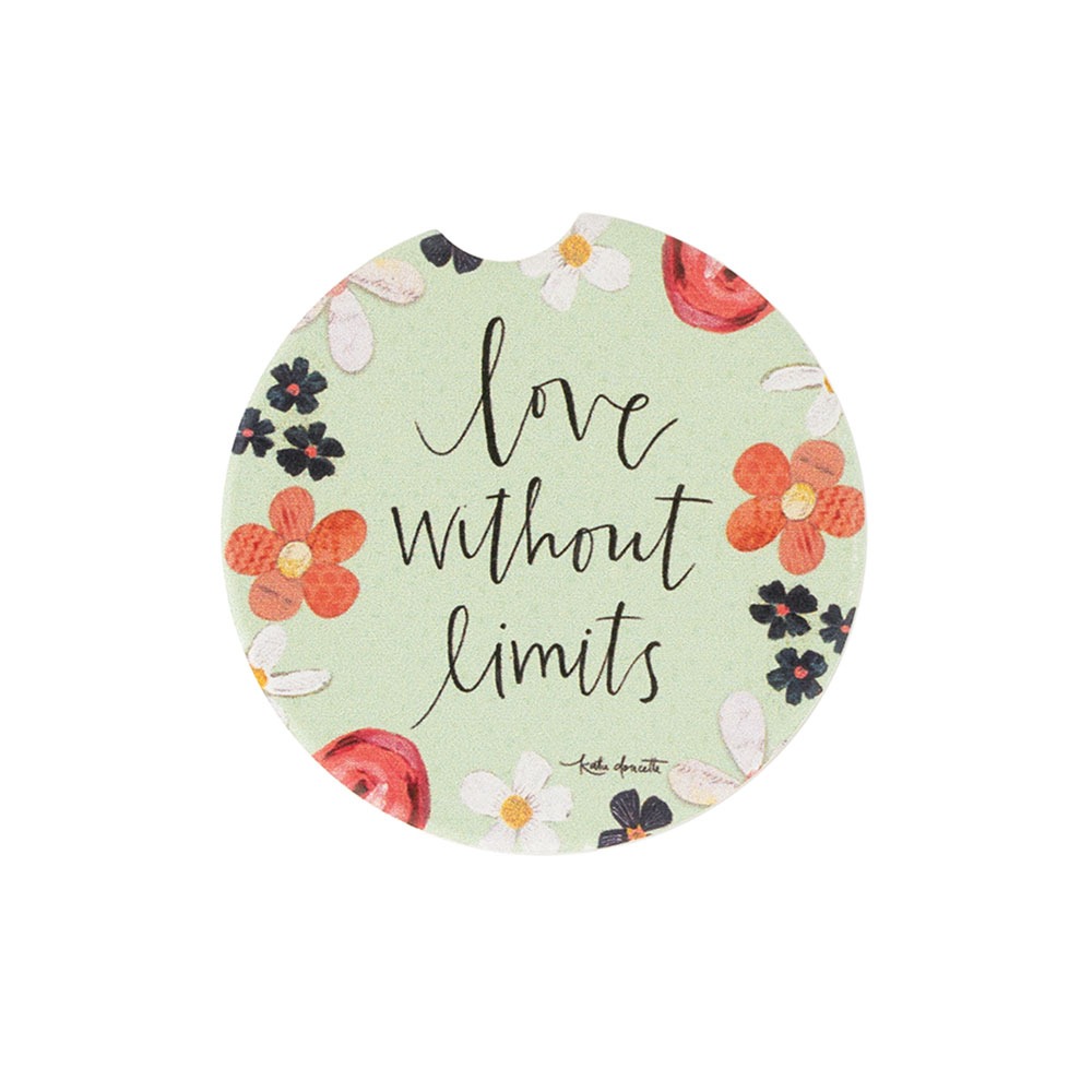 Love w/o Limits Car Coaster – Shannon Road Gifts