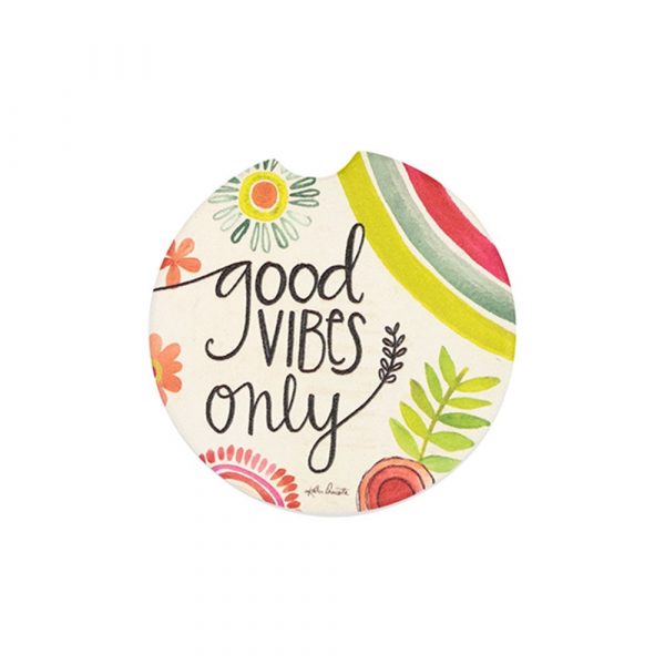 Good Vibes Car Coaster – Shannon Road Gifts